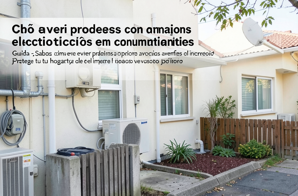 Cómo evitar problemas con daños eléctricos en comunidades: Guía