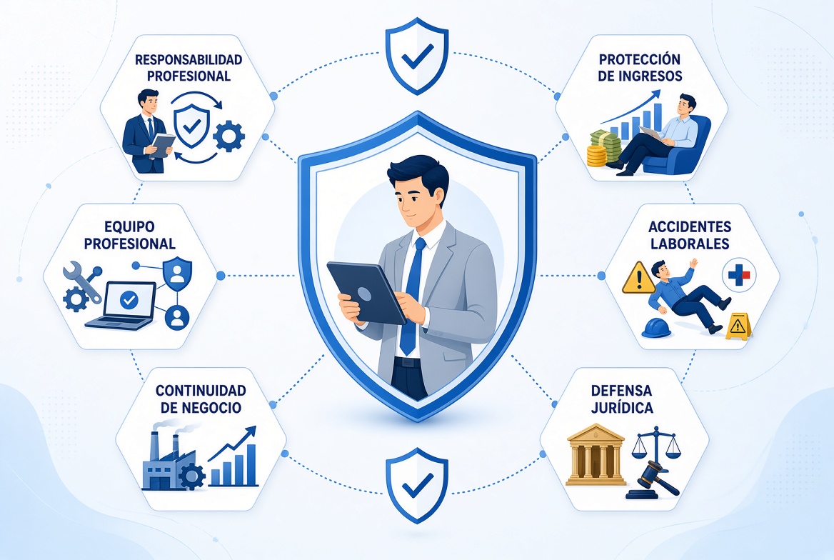 infografia-seguros-autonomos Pasillo de ferretería con herramientas aseguradas